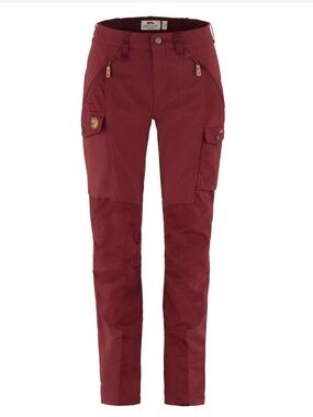Fjallraven Maroon Outdoor Hiking Trouser Pant size 38 size 29